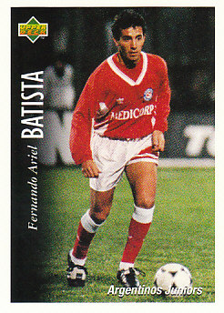 Fernando Ariel Batista Argentinos Juniors 1995 Upper Deck Futbol Argentina #101